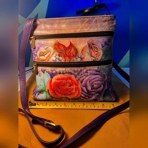 Anuschka Crossbody - Lush Lilac